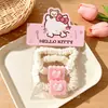 Lindo Set de Accesorios para el Cabello de Gatito Rosa, Dulce y Adorable para Niñas, Incluye Gomas para el Cabello, Pinzas de Pato y Pinzas para Flequillo