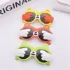 Gafas de sol infantiles de dibujos animados con tapa abatible, polarizadas, anti-ultravioleta, gafas de sol de moda para niños y niñas, gafas de silicona