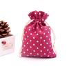 Bolsa de algodón para almacenamiento de empaque de regalo al por mayor, bolsa para hierbas, bolsa de aromaterapia, bolso de mano, bolsa pequeña para joyería estilo familiar