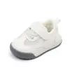 Zapatos Nuevos de Otoño para Bebés Niños Super Piel Tenis para Niños Niñas Bebé Hombre Zapatos Blancos 2678