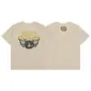 Marca Tendência Transfronteiriça Broken Planet Bp Estamparia com Espuma Alta Qualidade Manga Curta Europeia e Americana High Street Camiseta de Manga Curta para Casal Atacado
