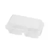 Caixa de Embalagem para Bolo de Feijão Verde, Bolo da Lua, Bolo de Pêssego, Bolo da Esposa, Caixa para Doces, Caixa Transparente de Plástico para Assar Sobremesas, 2/4/6/8 Peças