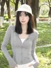 Ropa Blanca de Hielo y Seda con Protección Solar para Mujer, Nuevo Top Ajustado Verano 2026, Chaqueta de Yoga, Protección UV, Estilo Delgado