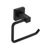 Juego de Toallero Negro para Baño Barra de Toalla de 4 Piezas Aleación de Zinc Juego de Accesorios para Baño