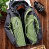 Chaqueta de Carga Impermeable y a Prueba de Viento para Hombre con Forro de Lana Abrigo Engrosado Acolchado de Algodón Casual de Invierno para Exteriores Abrigo Acolchado de Algodón Cálido de Invierno