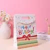 Bolsa de regalo de cumpleaños al por mayor bolsa de regalo para niños bolsa de regalo para mano bolsa de regalo para dulces bolsa de regalo para mano bolsa de papel para envolver regalos