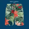 Novo Estilo Estilo Leve Maduro Usar Verão Praia Camisa Floral Masculina Manga Curta High-end Fina Estampada Casual