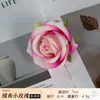 Rosas Pequeñas de Terciopelo de Seda Artificial, Cabezas de Flores de Rosa Simuladas, Cabezas de Flores para Pared de Fondo de Pared de Flores, Materiales para Guirnaldas DIY, Ramilletes de Flores