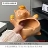 Cenicero de Cerámica Kapibala al por Mayor Anti-Ceniza con Tapa Personalizado Creativo Decoración para Sala de Estar Hogar Dormitorio