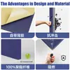 Painéis de isolamento acústico de poliéster Amazon, adequados para escritórios, salas de servidores e estúdios de transmissão ao vivo; painéis de absorção sonora e redução de ruído; painéis acústicos decorativos com verso adesivo