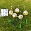 Caos de Natal Chaoshan Lanterna Pequena Portátil de Bambu Saco de Material DIY Feito à Mão Barraca de Lanternas Antigas Decoração para Pendurar