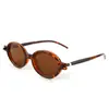 Gafas de Estilo Callejero de Moda Europeas y Americanas Transfronterizas Gafas de Sol Retro con Montura Ovalada Literaria Gafas de Sol para Hombre Gafas Planas para Mujer