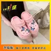 Zapatos de Plataforma con Diseño de Mariposa, Zuecos de Suela Gruesa para Mujer, Calzado para Exteriores, Nuevo Estilo Verano 2025, que Aumentan la Altura, Sandalias Cómodas de Punta Cerrada para Personas Bajitas