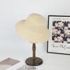 Sombrero de Paja de Verano para Mujer Amazon Sombrero de Copa Plana Vacaciones en la Costa Sombrero de Paja de Playa Sombrilla Protector Solar DIY Hecho a Mano Venta al por Mayor