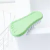 Cepillo para pies para el hogar, cepillo de limpieza para ropa multifuncional de cerdas suaves, cepillo de plástico para zapatos, lindo cepillo para limpiar ropa