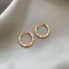 Pendientes Dorados Maillard para Mujer Pendientes Retro Elegantes 2025 Nuevo Estilo Caliente Pendientes de Lujo Accesible