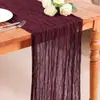 Guardanapo de tecido amassado estilo boêmio 50*50cm decoração de mesa para festa de casamento jogo americano importação de comércio guardanapo amassado