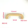 Fabricante de Productos de Bambú y Madera de Dongguan Caja de Embalaje de Madera Pintada en Spray Personalizada Asa de Madera Caja de Regalo Pintada de Madera Maciza Asa de Madera