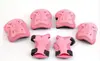 Equipo de Protección de Mariposa Engrosado para Patinaje Infantil Casco Completo Bicicleta Patineta Patines Carro de Equilibrio