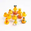 Outlet de fábrica Amazon en stock Vinilo Caliente Pellizco Llamada Juguete de Juego Educativo para Niños Pato de Agua Pato Mezclado de Goma