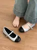 Primer Encuentro con los Zapatos Mary Jane Retro de Suela Plana con Correa Única para Mujer, Nuevo Modelo 2026, Zapatos de Ballet de Boca Baja