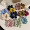 Estilo Coreano ins Estilo Francés Niña Satén Anillo para el Pelo Intestino Grueso Flor para el Pelo Banda para el Pelo Banda para el Pelo Banda para el Pelo Bola Accesorios para el Cabello