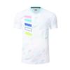 [Loja FeelTime Factory] Camisa de tênis de tênis de mesa respirável de secagem rápida masculina e feminina de manga curta