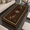 Nuevo mantel para mesa de té estilo chino, mantel impermeable y a prueba de aceite para mesa de comedor, nuevo modelo 2026, sensación de lujo ligero y alta gama, mantel para sala de estar