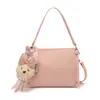 Bolsa de couro macio estilo vintage coreano para axila feminina, nova tendência 2026, elegante, estilosa, para o dia a dia, de ombro, crossbody, pequena quadrada