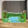 Héroe Lluvia Llega Sima Guang Rompe el Jarrón Atrezo Juego Fondo Tablero KT Guardería Bosque Árbol Grande Actuación Infantil Leide Zhu