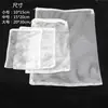 Bolsa de Malla para Material Filtrante de Acuario Casa de Bacterias Bolsa de Carbón Activado Bolsa de Malla con Cremallera de Plástico Bolsa Contenedora