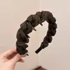 Diadema Melard pequeña estilo Chanel de copa alta para mujer, diadema elegante retro para uso diario que hace que la cara se vea más pequeña, accesorio para el cabello