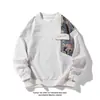 Inverno Transfronteiriço Corrente Nacional Bordado Moletom Masculino Novo Estilo Chinês Estilo Nacional Casal Casual Juventude Solto Gola Redonda Roupa Íntima Feminina