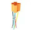 Portalámparas de faro de coche H1H3H4H7H11 portalámparas resistente a altas temperaturas enchufe de cobre puro base de lámpara antiniebla portalámparas de bombilla