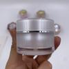 Garrafa Redonda de Alta Qualidade 10g 30g 50g Ps Acrílico Frasco para Creme Embalagem Plástica Cosmética Caixa com Fundo Espesso para Creme Facial