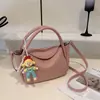 Nova Moda Primavera 2026 Bolsa de Axila, Bolsa de Mão Quadrada Pequena Exquisita, Bolsa de Ombro Único Transversal, Bolsa Feminina Minimalista de Nicho