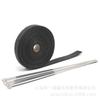 Tela Aislante para Tubo de Escape de Motocicleta Coche Cubierta de Cinturón Banana 5M10M15M Cinta Aislante con Amarre Resistente a Alta Temperatura