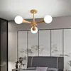 Lustre de Quarto Feijão Mágico Moderno Casual Estilo Japonês Wabi-Sabi Luminária de Teto para Estudo Escandinava Criativa de Noz para Sala de Jantar
