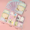 Colección A5 70% de descuento Hojas de Relleno de Colores Apilables Personajes de Dibujos Animados Anime Hojas de Relleno de Hojas Sueltas a Todo Color Agujero 6 100g Grueso Al Por Mayor