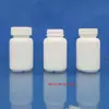 Frasco 120ml tampa comum tampa de segurança à prova de crianças frasco branco para comprimidos sólidos cápsula vitamina produtos para cuidados com a saúde