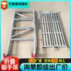 Andamio Plegable para Construcción, Andamio Plegable Galvanizado Portátil con Ruedas, Andamio Móvil para Uso Transfronterizo