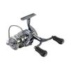 Isca de Roda Giratória Carretilha de Pesca de Metal Carretilha de Pesca Totalmente de Metal Micro-Objeto Longo Arremesso Vara de Pesca para Mar Carretilha para Isca Pequena de Golfe