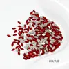 Pedras de Strass para Nail Art Mini Dongzhou 4*2mm Strass Marquise com Base Plana Acessórios DIY Tendência Orelha de Trigo Strass para Unhas Super Brilhante