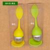 Ojos grandes 304 acero inoxidable colador de té silicona infusor de té regalo herramienta filtro de té