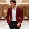 Nova Jaqueta de Terno Formal de Negócios Masculino para Comércio Exterior Estilo Coreano Moda Jovem Casual Blazer Slim Fit para Homens