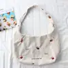 Liquidación Bolsa de Lona Bolso de Hombro para Mujer Otoño e Invierno Bolso de Mano de Gran Capacidad Bolso Escolar para Estudiante Bolsa de Tela Bolsa de Compras
