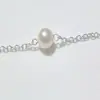 Nuevos Productos Transfronterizos Europeos y Americanos, Pulsera de Cadena Sencilla de Perla Única a la Moda, Joyería de Mano con Diseño Elegante para Mujeres