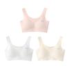 Íntimos para Meninas, Íntimos Doces e Fofos para o Período de Desenvolvimento, Amigáveis à Pele, Respiráveis, Anti-Impacto, Anti-Exposição, Sutiã para Meninas com Bojo Fixo