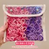 Anillo para el Pulgar de Color Caramelo para Niños Cuerda Elástica Alta para el Cabello de Niñas Cuerda para el Cabello Cabello de Bebé Accesorios para el Cabello