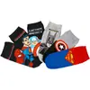 Calcetines de Héroe de Dibujos Animados para Hombre al por Mayor Comercio Exterior Calcetines de Barco de Moda para Mujer Batman Dibujos Animados Cuatro Estaciones Europeos y Americanos Calcetines de Algodón Calcetines Cortos